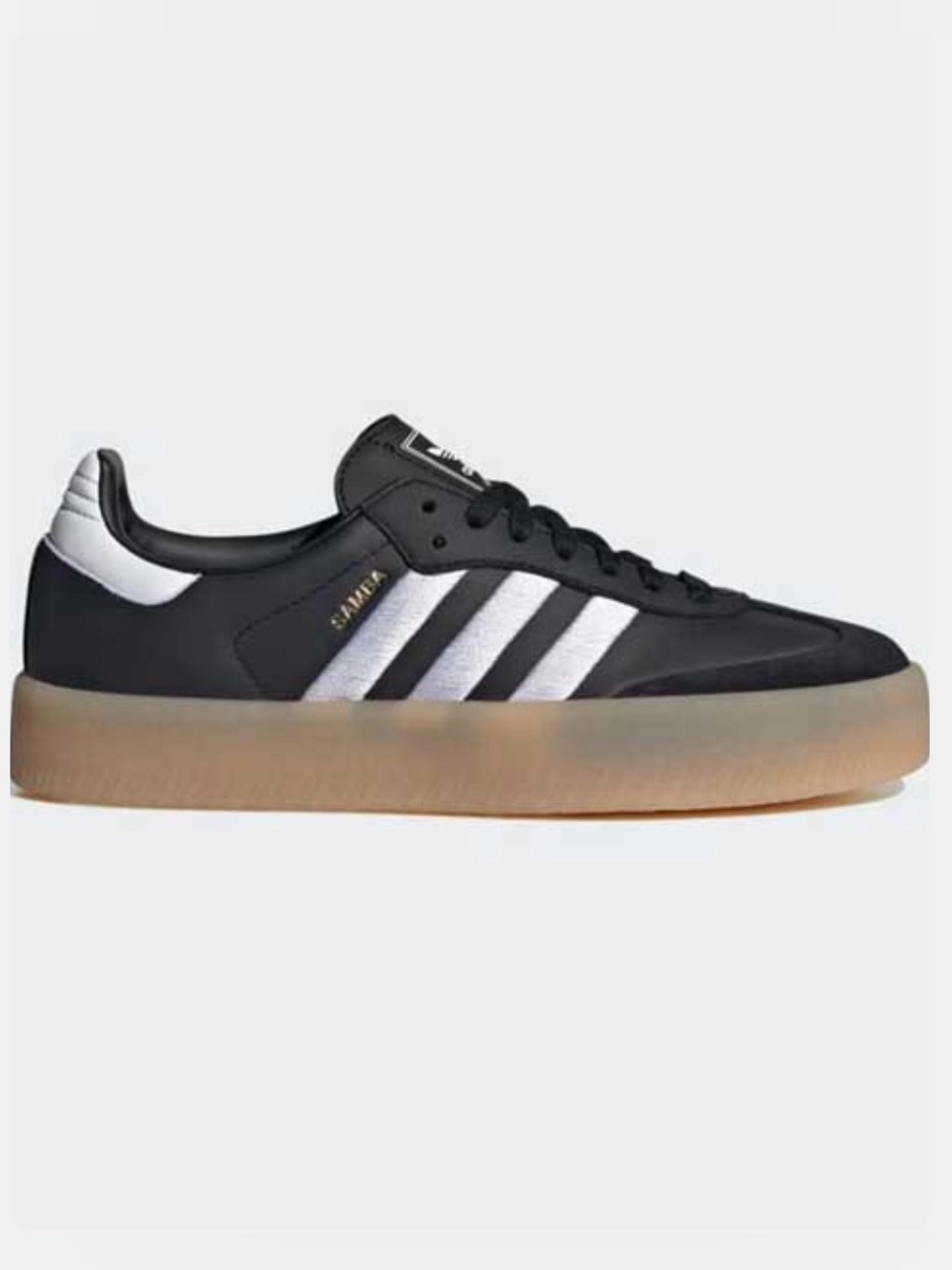 adidas Samba Classic Leather Sneakers - Black/White